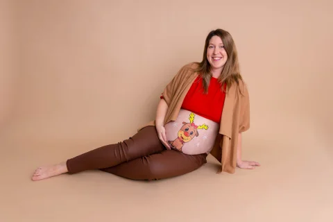 Lizi, a pocaklakó - Kismama fotózás